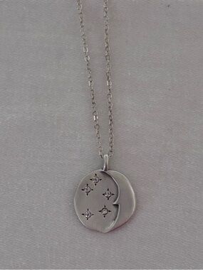 Lisa Leonard Designs - Silver Moon & Stars Necklace